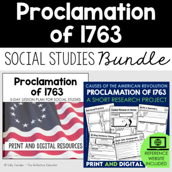 Preview of Proclamation of 1763 | Social Studies for Google Classroom™ BUNDLE