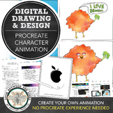 Procreate Animation Project: Middle, High School Art, Digi