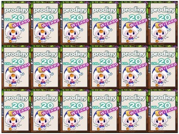 Prodigy Math Game Brag Tags By R2 Kh Teachers Pay Teachers