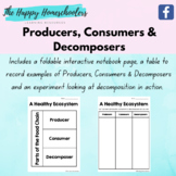 Producers, Consumers & Decomposers
