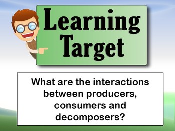Preview of Producers, Consumers and Decomposers