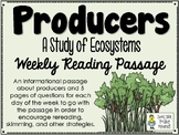 Producers - Ecosystem Components - Weekly Reading Passage 