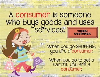 examples of producers and consumers in economics