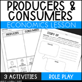 Producers and Consumers Activities & Worksheets - Economic
