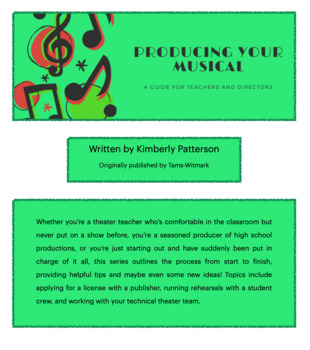 Preview of Producing Your Musical: A Guide for Teachers and New Directors