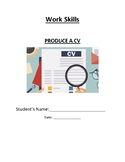Producing a Curriculum Vitae Worksheets