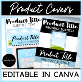 Product Cover Templates Pack 1 for New TPT Sellers | Edita