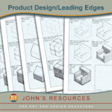 Product Design Drawing - 5 worksheets. (add leading edges 