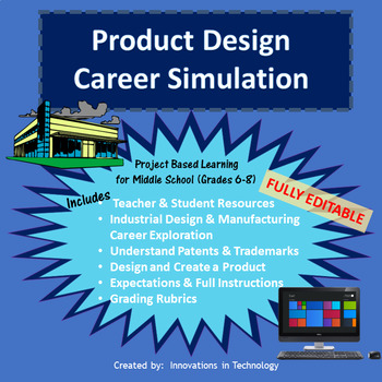 Preview of Manufacturing Career Simulation - Product Designer / Industrial Designer