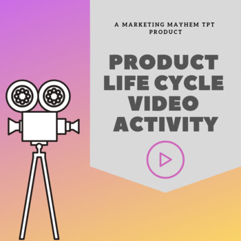 Preview of Product Life Cycle Video Activity