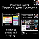 Product Pair: French Art Posters