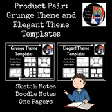 Product Pair: Sketch Notes, Doodle Notes, One Pagers (Grun