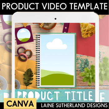 Preview of Product Preview Video | Canva Template | Autumn