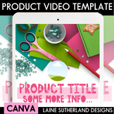Product Preview Video | Canva Template | Christmas