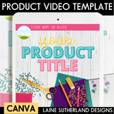 Product Preview Video | Canva Template | Fun Brights