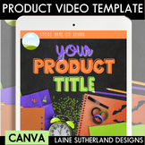 Product Preview Video | Canva Template | Halloween
