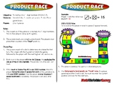 Product Race - 3rd Grade Math Game [CCSS 3.OA.C.7]