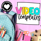 Product Video Template Mockup | Pink Back to School
