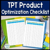 Product and Bundle Optimization Checklists for TPT Sellers