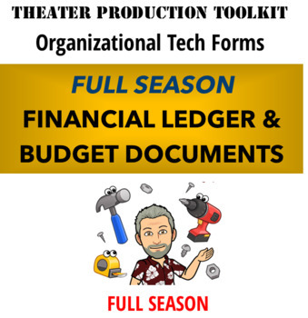 Preview of Production Financial Ledger & Budget - FULL SEASON [template]