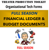 Production Financial Ledger & Budget - FULL SEASON [template]