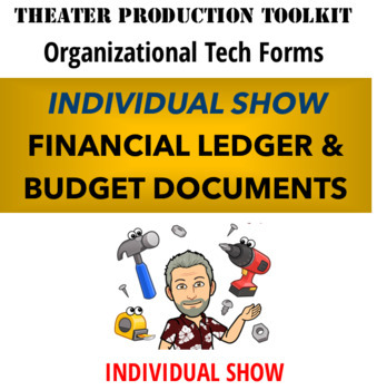 Preview of Production Financial Ledger & Budget - INDIVIDUAL SHOW [template]