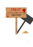 Production Possibilities Frontier (PPF) - Brains vs. Grains