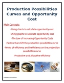 Production Possibility Curves and Opportunity Cost Assignment