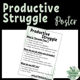 Productive Struggle Classroom Poster