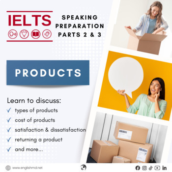 Preview of Products - IELTS Speaking Preparation Lesson