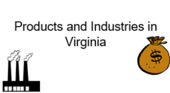 Preview of Products and Industries in Virginia