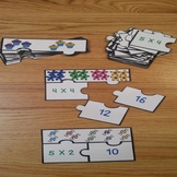 Equal Groups Multiplication Fact Fluency Practice Game 3rd