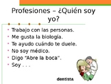 Profesiones (Professions in Spanish) Quién soy yo