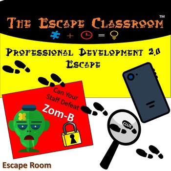 Preview of Professional Development 2.0 Escape Room | The Escape Classroom