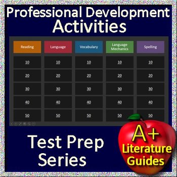 Preview of Professional Development Activities - Test Prep Series