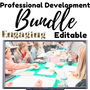 Preview of Professional Development Bundle | PD | PLC | Engage Your Teachers