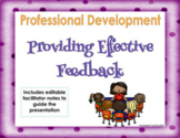 Professional Development - Providing Effective Feedback