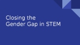 Professional Development: The Gender Gap in STEM
