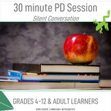 Professional Development Silent Conversation or Chalk Talk