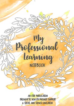 Preview of Professional Learning Notebook for Educators