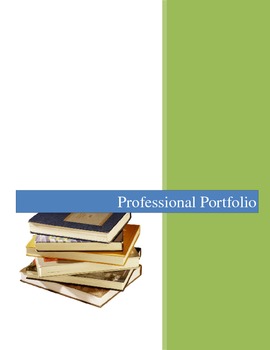 Preview of Professional Portfolio for Teachers