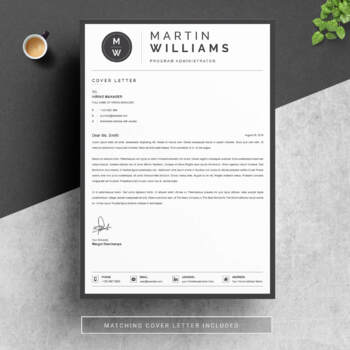 Professional Resume Instant Download by ResumeInventor | TpT