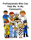 Professional community helpers - people who can help us in