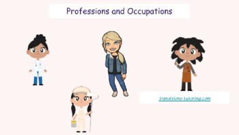 Preview of Professions and Occupations