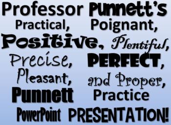 Preview of Professor Punnett Probabilities Powerpoint!