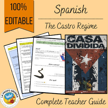 Preview of Proficiency Spanish Reader: Casa Dividida TEACHER GUIDE