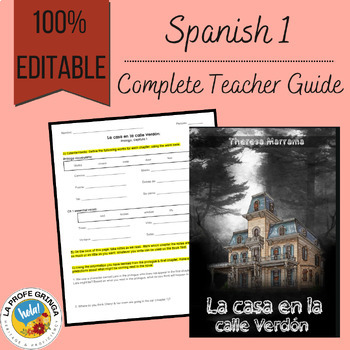 Preview of Proficiency Spanish reader: La casa en la calle Verdón TEACHER GUIDE