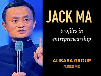 Preview of Profiles in Entrepreneurship: Jack Ma & Alibaba, Slides & E-commerce Project!