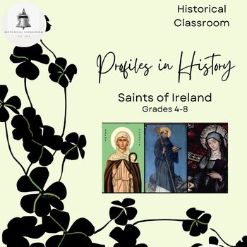 Preview of Profiles in History--Saints of Ireland / Grades 4-8