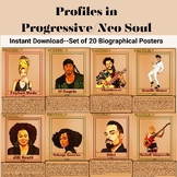 Profiles in Progressive/ Neo Soul-Printable Music Posters